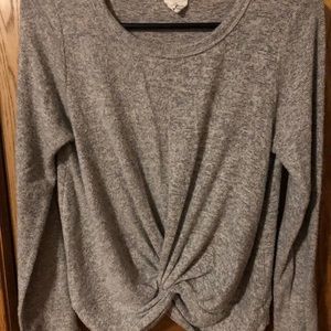 Long sleeve juniors sweater